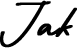 Jak Leese signature